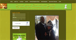 Desktop Screenshot of cornerstonedeliverancechurch.com